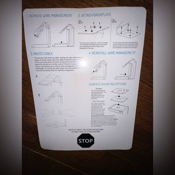 NIB Vault PRO stability Base business solution sales tablet display work - Picture 9 of 15